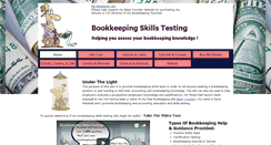 Desktop Screenshot of bookkeepingtesting.com